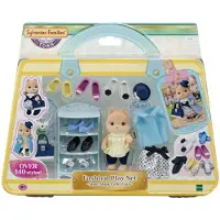 Sylvanian Families SYLVANISKA FAMILJER Mode och storasyster karamell hundväska för barn
