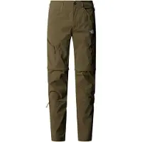 The North Face - Vandringskläder - M Exploration Reg Tapered Convertible Pant New Taupe Green för UnisexNylon - Storlek 40 - Grön