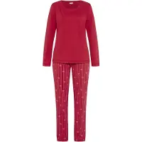 LASCANA Pyjamas rosa / röd