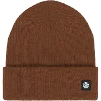 Element - Mössor - Mid Icon Beanie Rib Sepia för Unisex - Brun