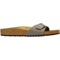 Birkenstock - Sandaler och flip-flops - Madrid BFBC Regular Stone för UnisexLäder - Storlek 41 - Khaki