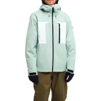 Quiksilver - Skidjackor - Dawson 10K Jacket Iceberg Green för Unisex - Storlek L - Grön