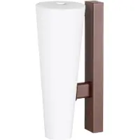 LUCANDE Vägglampa utomhus Jovra , Vitt / opal, Glas, Modern, Utomhusvägglampa