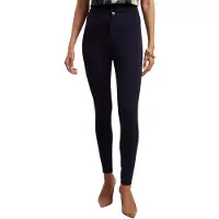 Ted Baker Felinda Fly Front Stretch Marinblå Leggings