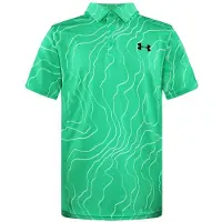 Under Armour Kortärmad Grön Krage Kids PlayOff Polo Shirt 1350170 299
