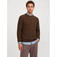 Jack & Jones Tröja 'JJEDOVER' choklad