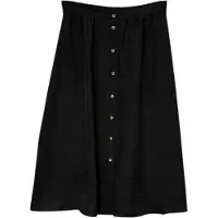 Vero Moda Dam/Lady Laney Midikjol med A-linjeform (Svart)