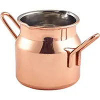 Genware Mini Copper Milk Gräddkanna 2,5 Oz