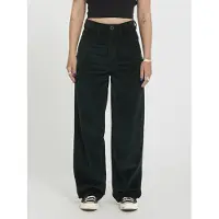 Volcom - Byxor dam - Weellow II Corduroy Pant W Scarab för Unisex - Storlek 28 US - Grön