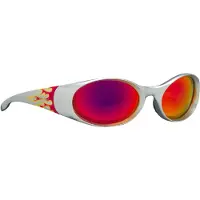 Pit Viper - Solglasögon - The Inflammation Slammer Grey Red för Unisex - Vit