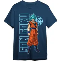 Namco Bandai Games Goku Super Saiyan Dragon Ball Super T-shirt Med Korta ärmar
