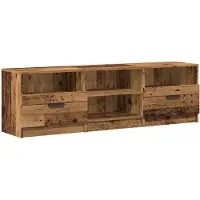 vidaXL Tv-bänk gammalt trä 150x33,5x45 cm konstruerat trä