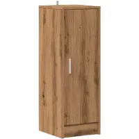 vidaXL Skoskåp artisan ek 32x35x92 cm konstruerat trä