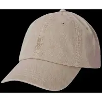Ralph Lauren för män. 710980231503 Färgad kepsi i beige (OSFA), Casual, Bomull