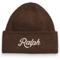 Ralph Lauren för män. 449P20248003 Ralph cooper mössa brun (OSFA), Casual, Ull