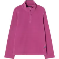 Isbjörn of Sweden Kids' & Teens' Cloud Half Zip Fleece Wild Rose