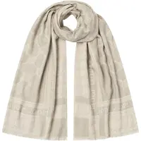 JOOP! Halsduk taupe / ljusgrå