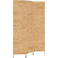 vidaXL Rumsavdelare 3 paneler 122x180 cm vattenhyacint