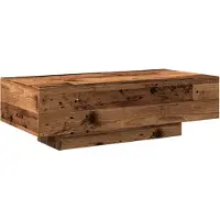 vidaXL Soffbord, Gammalt Trä, 100X49,5X31 Cm