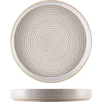 Genware Stentøj Antigo Barley Tallerken 21cm - Terra