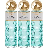 Saphir Agua De 200ml Eau De Parfum 3 Enheter