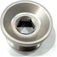 Rotor 3d+ Non Drive Side Alloy Cap Screw Silver