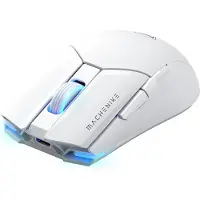 Machenike M7 Pro trådlös spelmus - vit