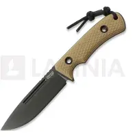 Trc knives South Pole Vanadis V4E DLC kniv, coyote G10, black multicam kydex