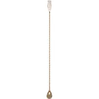Barprofessional Barsked Trident 50 Cm - Koppar