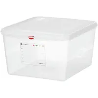 Hendi Gn 2/3 Kantin Polypropylen Transparent