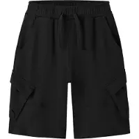 Name it Shorts - Barmuda - NkmJokars - Baggy - Sweat - Black - - 9 år (134) - Shorts