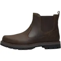 Timberland för män. TB0A6A4WET41 Britton Road gröna Chelsea-stövlar i läder (41), Hud, Karta, Ingen, Casual