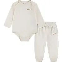 Nike Set Body l/ä/Byxor - Pale Ivory - - 18 mån - Body L/Ä
