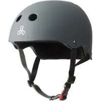 Triple 8 Certified Sweatsaver Hjälm carbon rubber, LXL