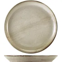 Genware Terra Porcelain Grey Coupe Tallrik 30,5 Cm