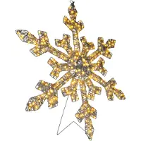 Konstsmide 4414-803 Juldekorationer, övriga Snöflinga Bernstein LED Vit Dimbar