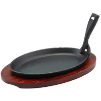 Genware Mini Gjutjärnsskål Och Bordsunderlägg 25 x 16cm