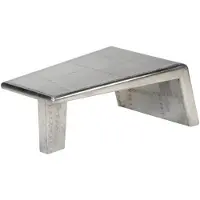 vidaXL Aviator Soffbord aluminium vintage flygplanstema