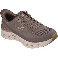 SKECHERS Arch Fit Glide-Step Pro Golden Pace Textil Dam Brun/Guld Träningsskor