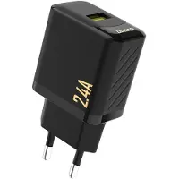 Dudao A23EU adapter 12W GaN 1xUSB-A svart