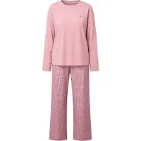 Tommy Hilfiger Underwear Pyjamas rosa / svart / vit