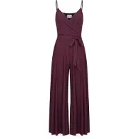 Guido Maria Kretschmer Women Jumpsuit 'Susan' aubergine