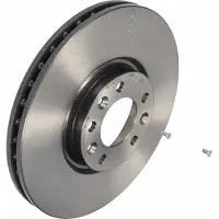 Brembo Bromsskiva 09C13311 fram, ventilerad, höggradigt förkolnad, 1 Stycke