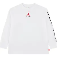 Jordan T-shirt 'AIR HBR' blodröd / svart / vit