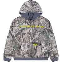 Jordan Sweatshirt 'BRK RLT SSNL' limone / grå / mörkgrå / vit