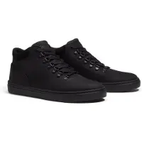 Timberland för män. TB0A5T9GW021 Läderskor Lisbon Hill svart (41.5), Hud, Karta, Nyckelband, Casual