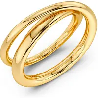 Edblad Nouveau ring S Gold M 17.5 mm 131932