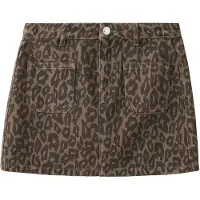 Mango KIDS Kjol brun / svart