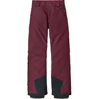 Patagonia - Skidbyxor barn - K's Powder Town Pants Berry Fig för Unisex - Barnstorlek S - Lila