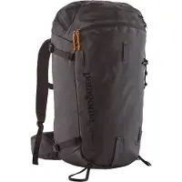 Patagonia Descensionist Snow Ryggsäck black w/autumn orange, M